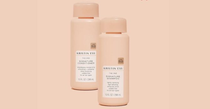 Kristin Ess Shampoo and conditioner Samples