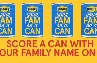 Free Bush’s Beans Family Recipe Limited-Edition Can Keepsake