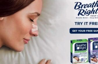 Breathe Right Nasal Strips Sample