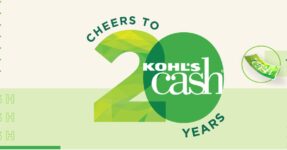 Kohl’s Cash Celebration Sweepstakes – 600 Winners
