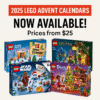 2025 LEGO Advent Calendars Deals