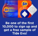 Tide Evo Sample – 10,000 Available